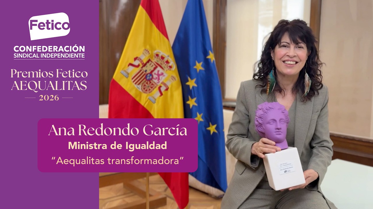 Premio Aequalitas Transformadora 2026 - Ana Redondo García
