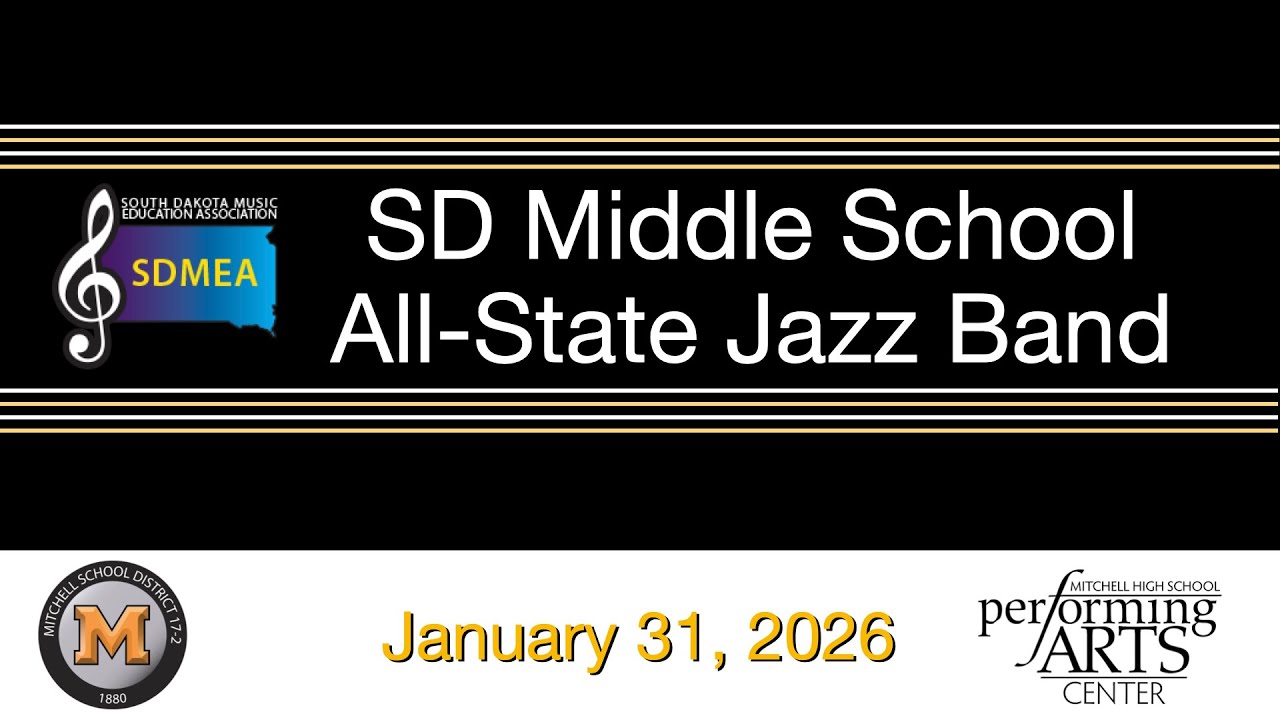 2026 SDMEA Middle School All-State Jazz Band
