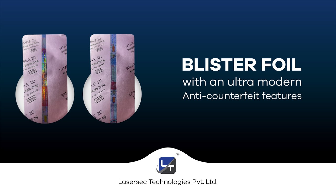 Holographic #Blister Foil with #security  Printing  - Latest Innovative #HolographicSolution 2022