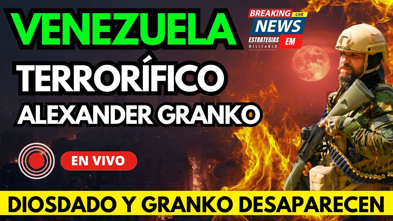 🚨 NOTICIAS VENEZUELA DIOSDADO CABELLO  Y GRANKO ARTEAGA DESAPARECEN