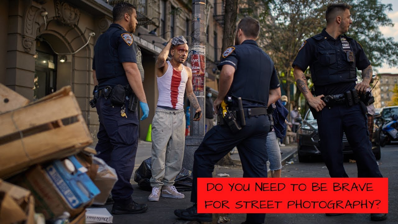 DO YOU NEED TO BE BRAVE FOR STREET PHOTOGRAPHY? - HARLEM NEW YORK