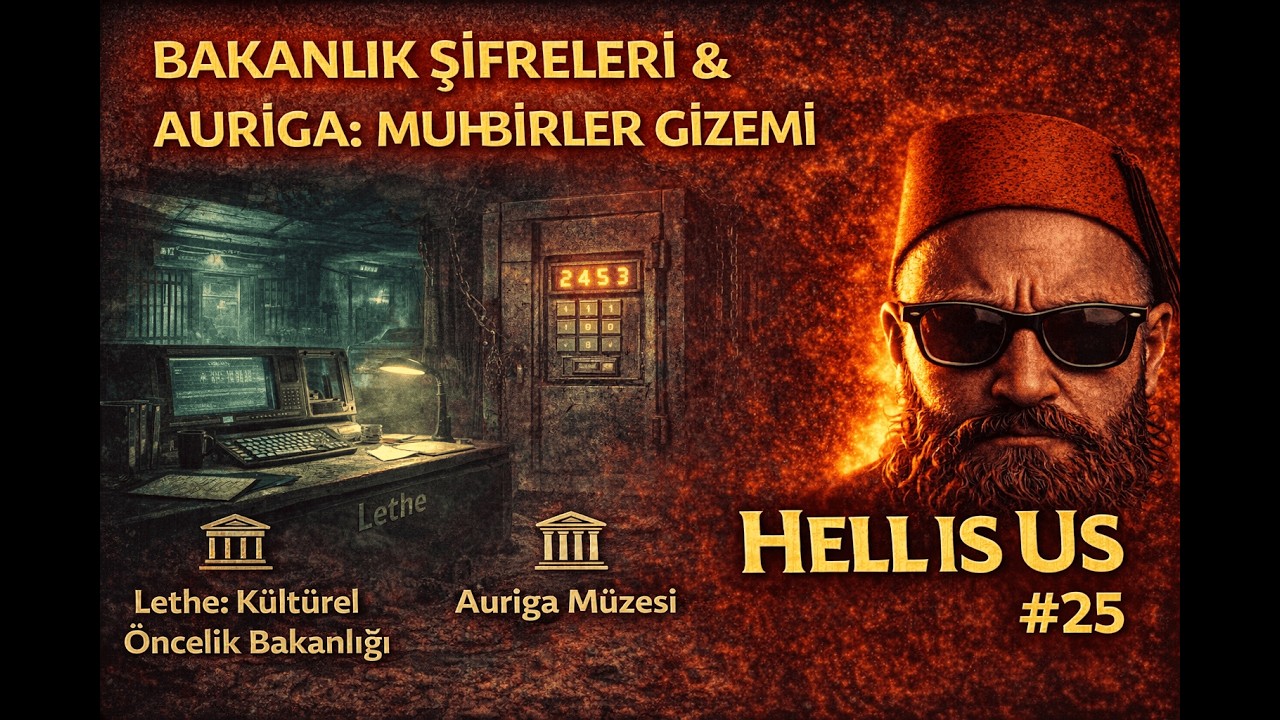Hell is Us Türkçe | Lethe Öncelik Kültürel Bakanlık Kasa Şifresi Çözüldü! Auriga’ya Giriş | Bölüm 25