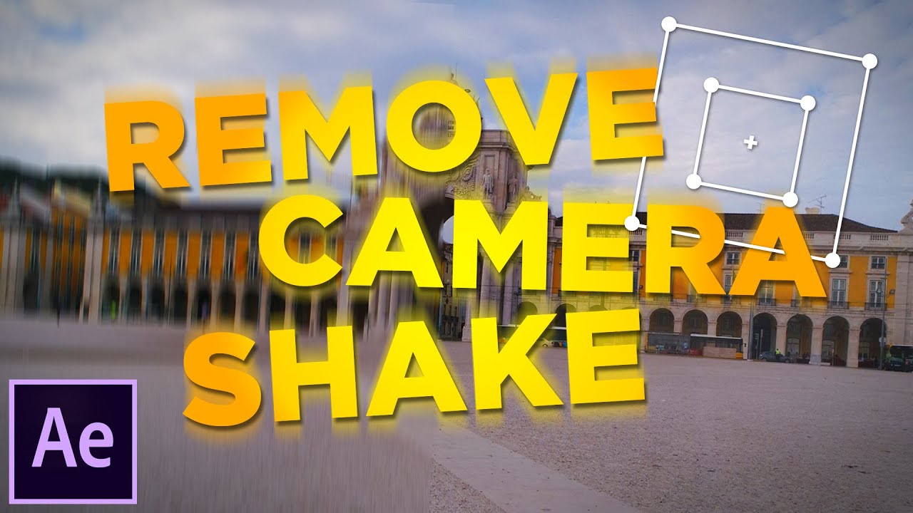 Remove Camera Shake - Easy After Effects Tutorial