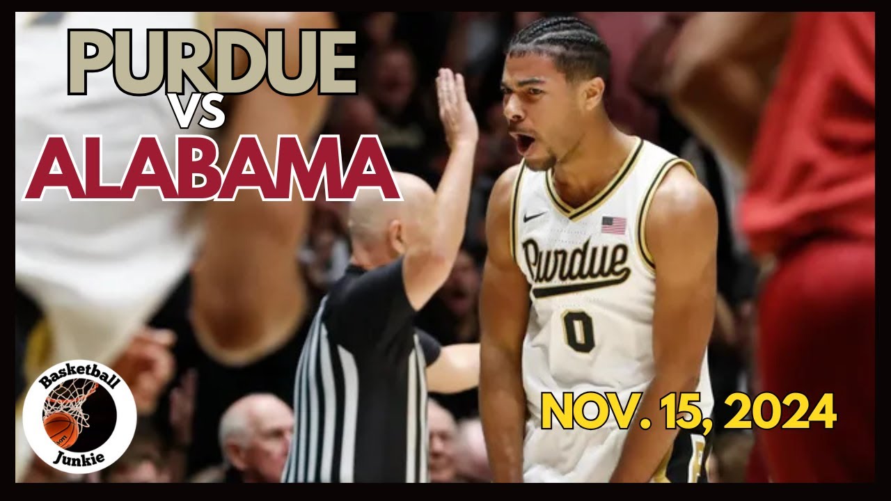 Purdue vs Alabama | Nov. 16, 2024