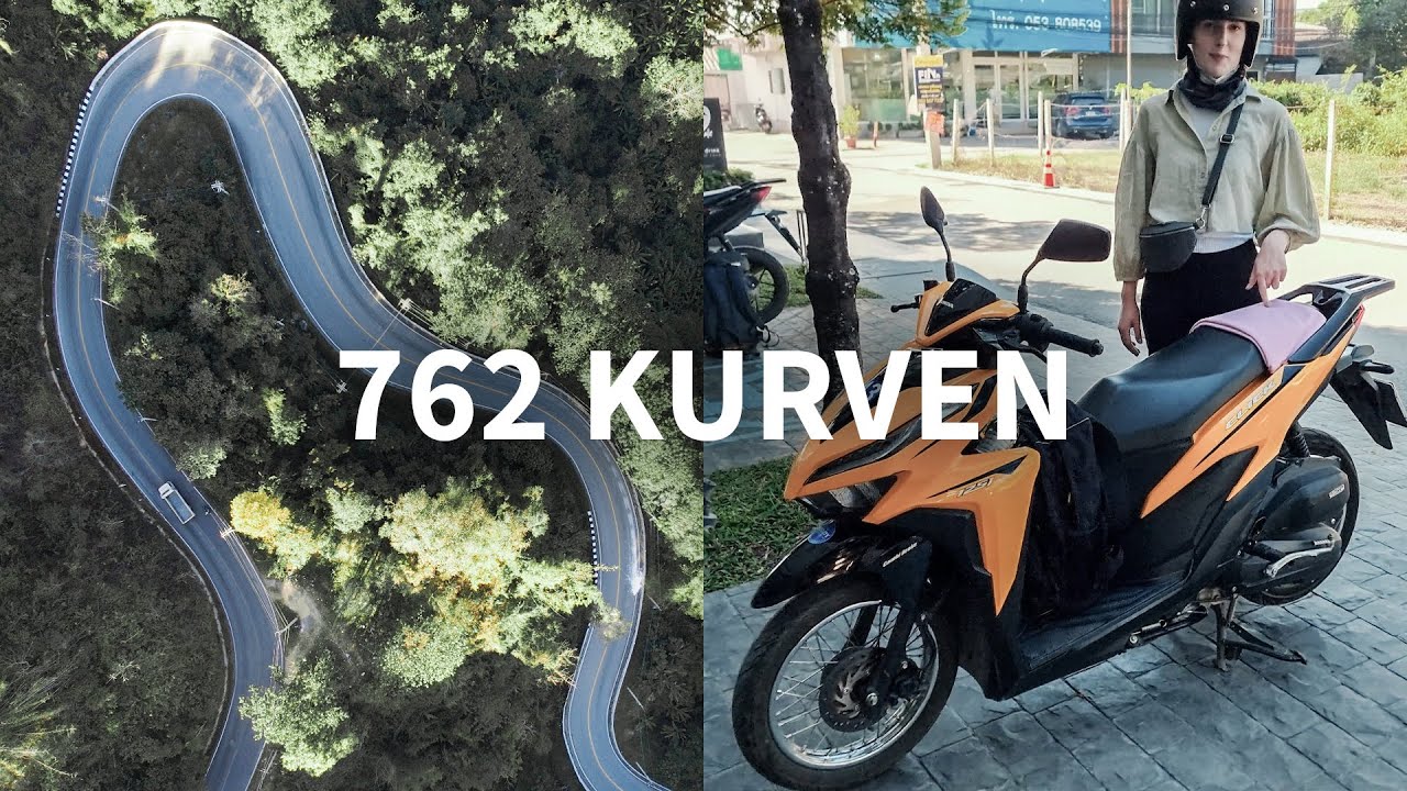 MIT DEM ROLLER NACH PAI - 762 Kurven auf der Route 1095 | Chaing Mai / Pai | Vlog 54