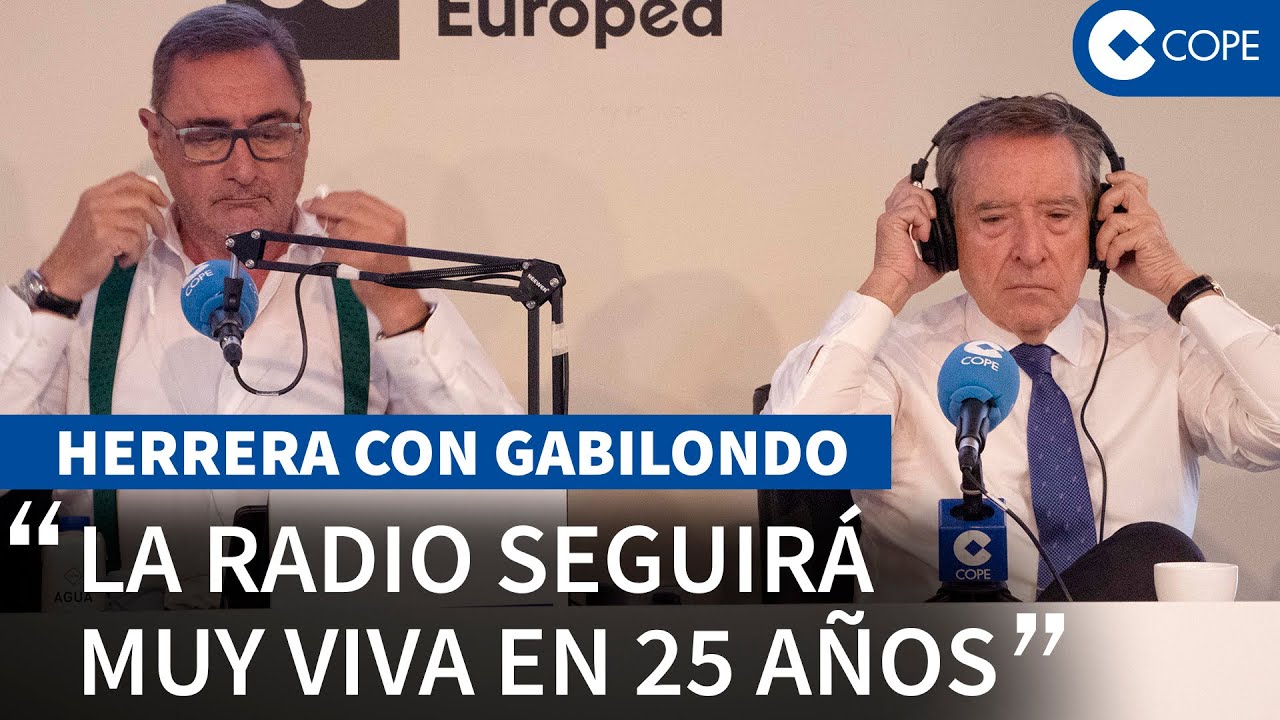 Carlos Herrera e Iñaki Gabilondo en COPE: 