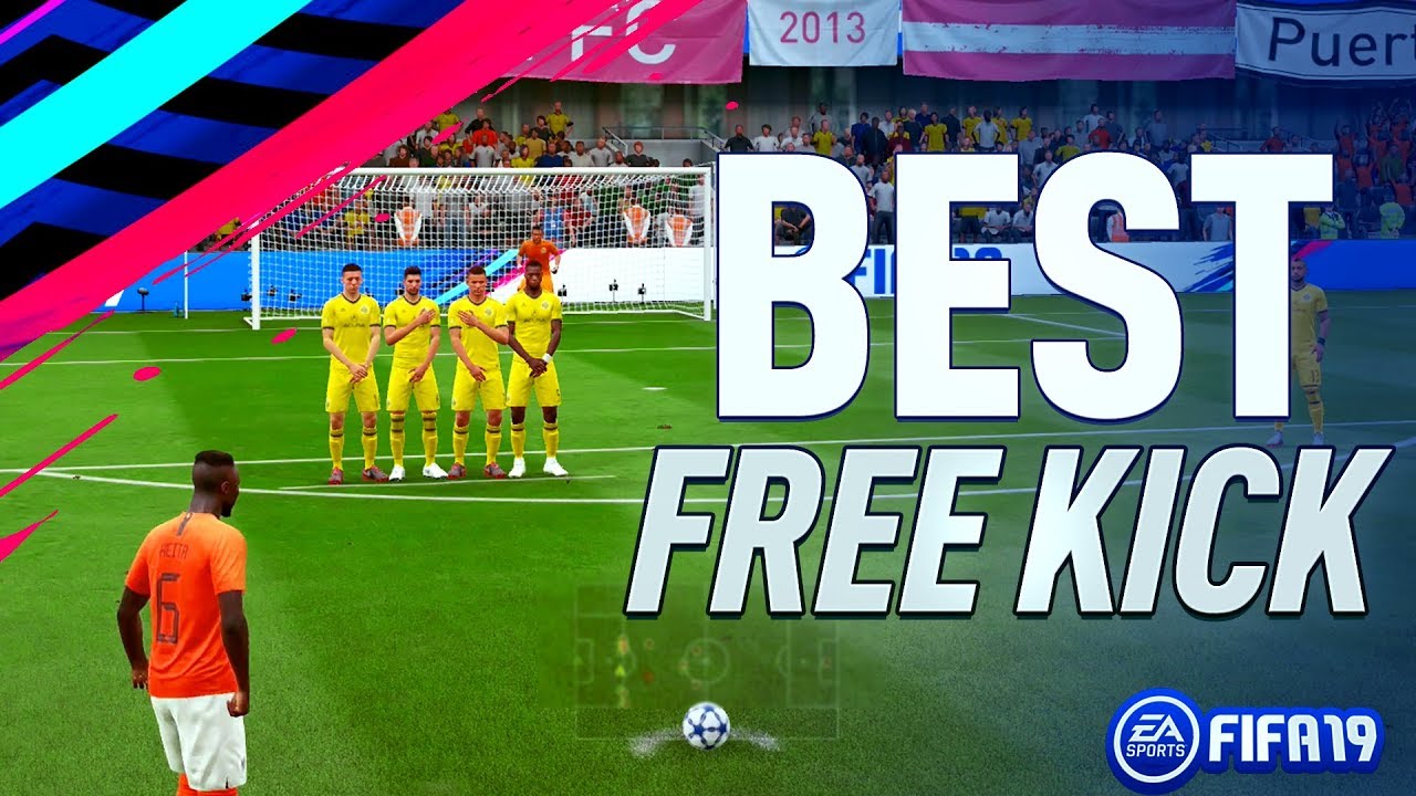 BEST FREE KICK IN FIFA 19!! - Fifa 19 Free Kick Tutorial