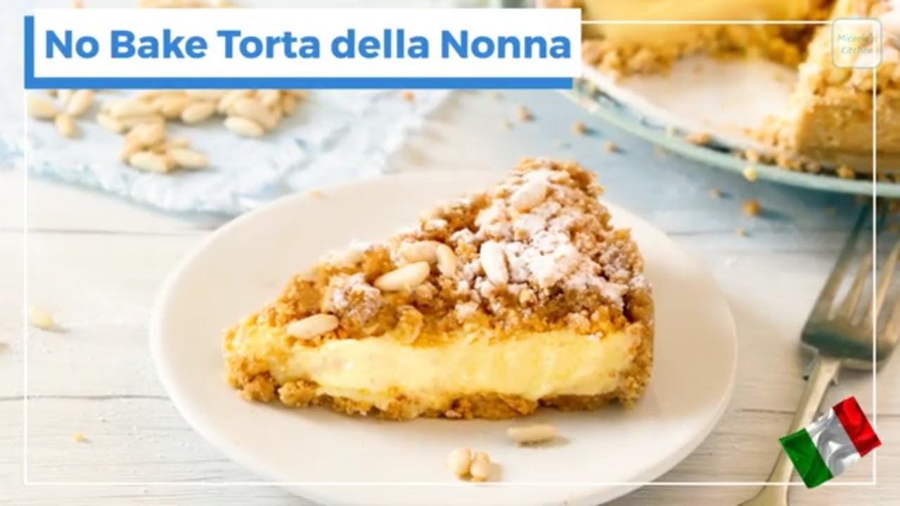 Попробуйте знаменитую Torta della Nonna в летней версии! Вкусный итальянский десерт без выпечки!
