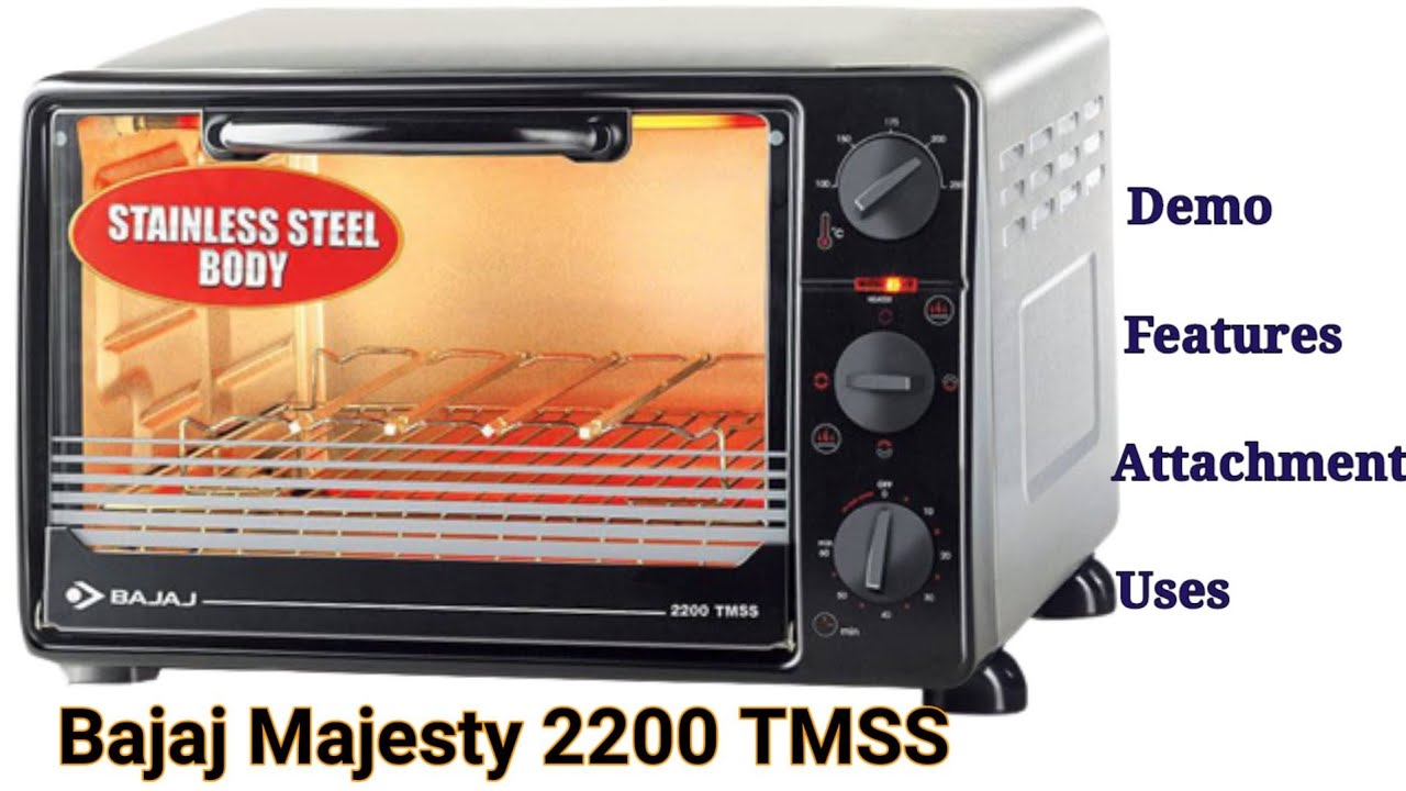 Bajaj Majesty 2200 TMSS. Full details & Demo.How to use OTG? Functions, Attachment, Recipes with OTG