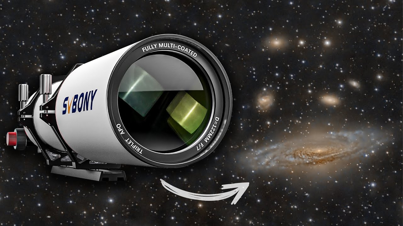 Fotografío una 💥ENORME COLISIÓN CÓSMICA💥 con el telescopio más grande de SVBony