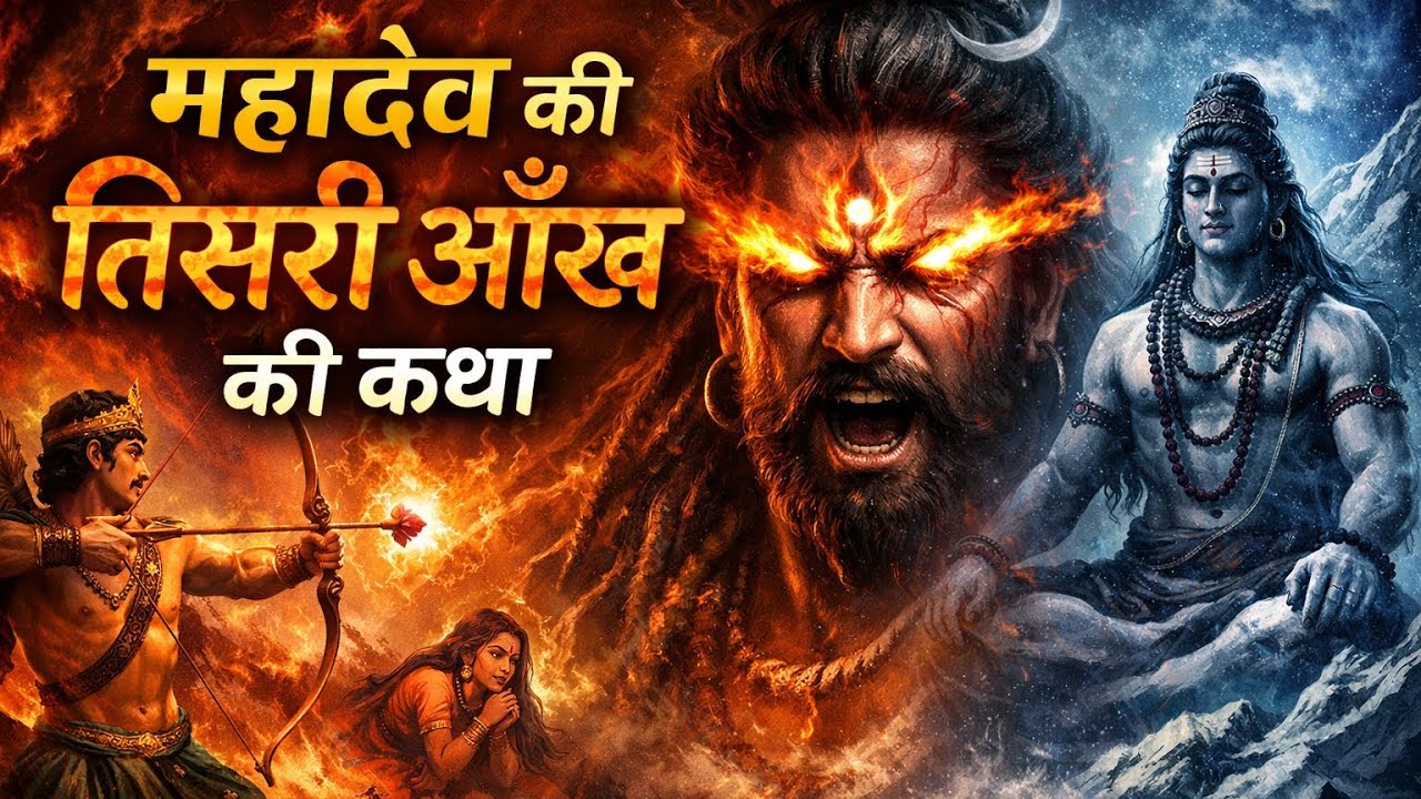 महादेव का तृतीय नेत्र खुला तो क्या हुआ? | कामदेव दहन की रहस्यमयी कथा |