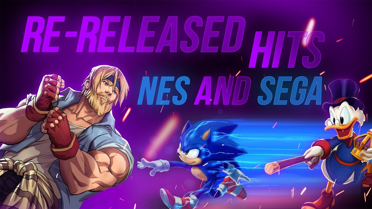 Modern 8bit 16bit remakes of NES Dendy and SEGA console hits
