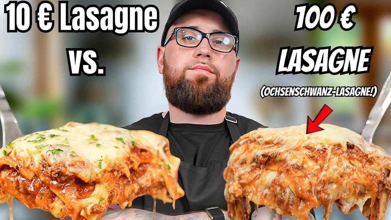 Günstige Lasagne vs. Luxus-Lasagne – lohnt sich der Unterschied?