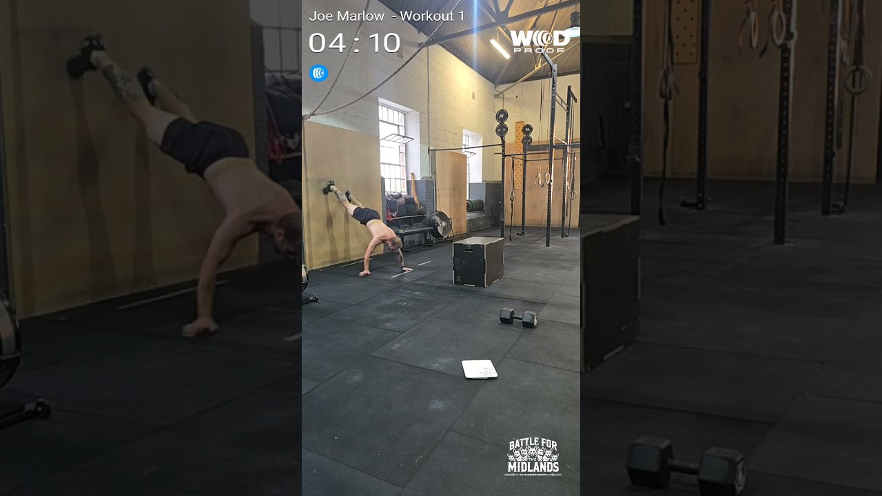 Joe Marlow- Battle for midlands workout 2