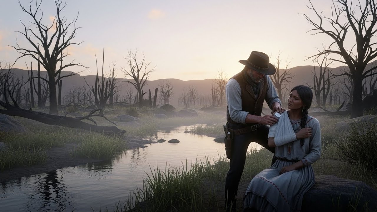 Rancher Saved Giant Apache Woman From Fire, Later On Her Father Came With Impossible Request