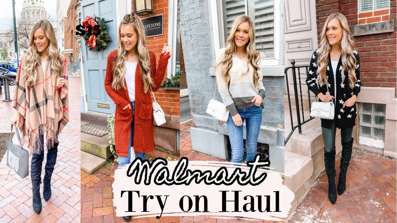 Huge Walmart Winter Try On Haul | Under $30!