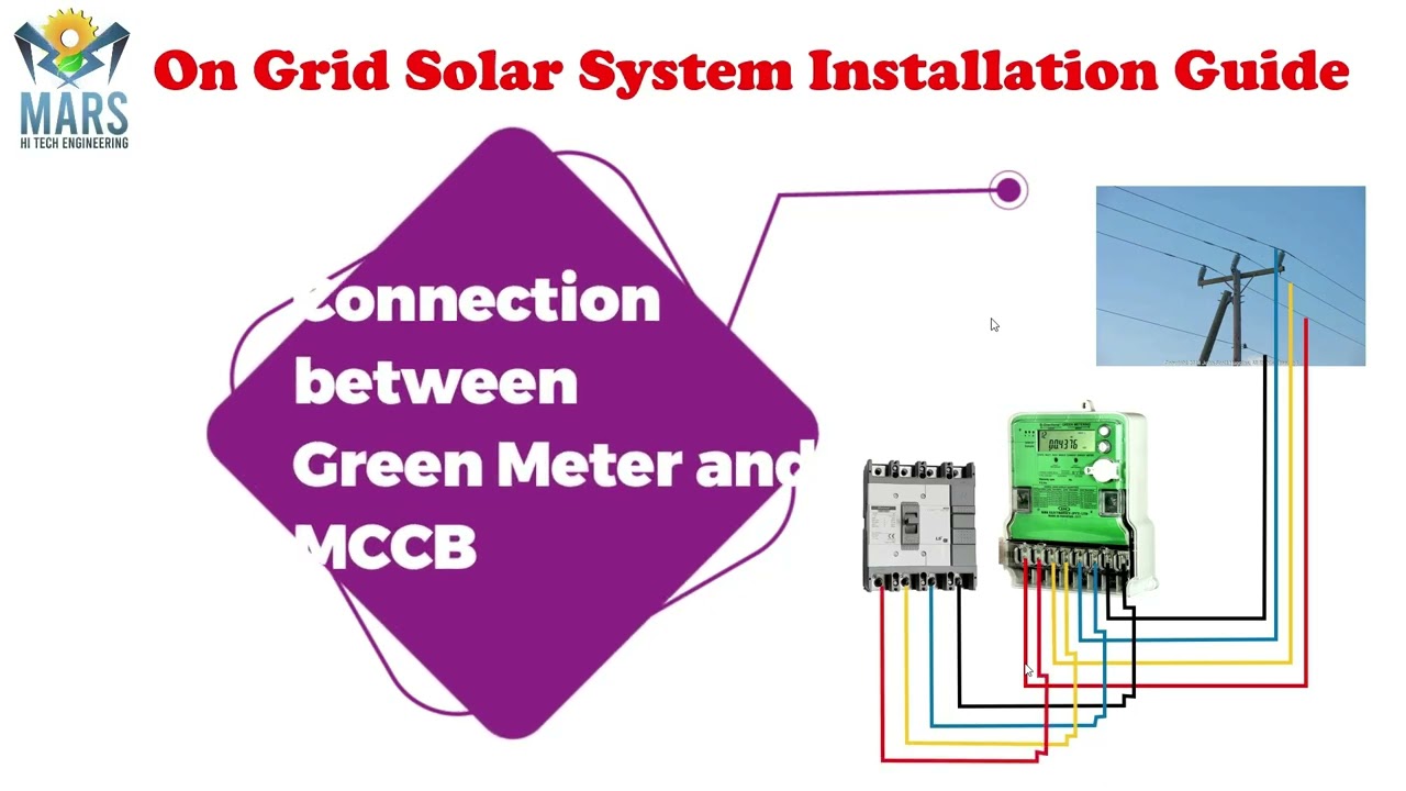 On grid solar system installation guide