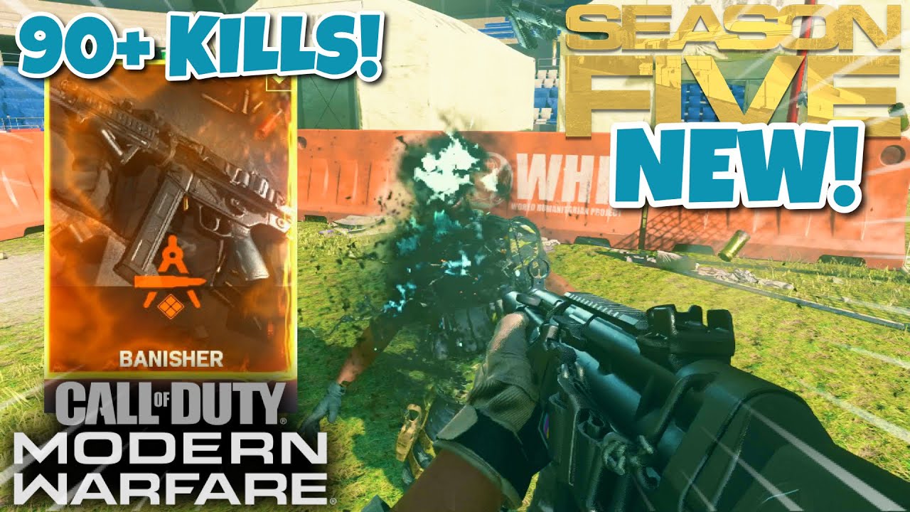 NEW! MP5 &ldquo;BANISHER&rdquo; has EXPLOSIVE ROUNDS in MODERN WARFARE..😍 SHADOW TRACERS! (SEASON 5 RELOADED)