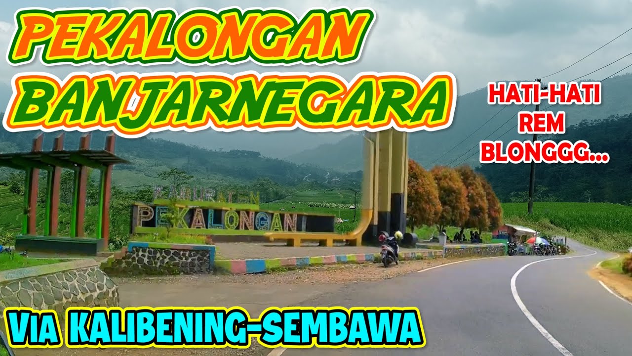 PEKALONGAN BANJARNEGARA LEWAT KALIBENING KALIANGET SEMBAWA GRIPIT || PEMANDANGAN ALAMNYA JUARA