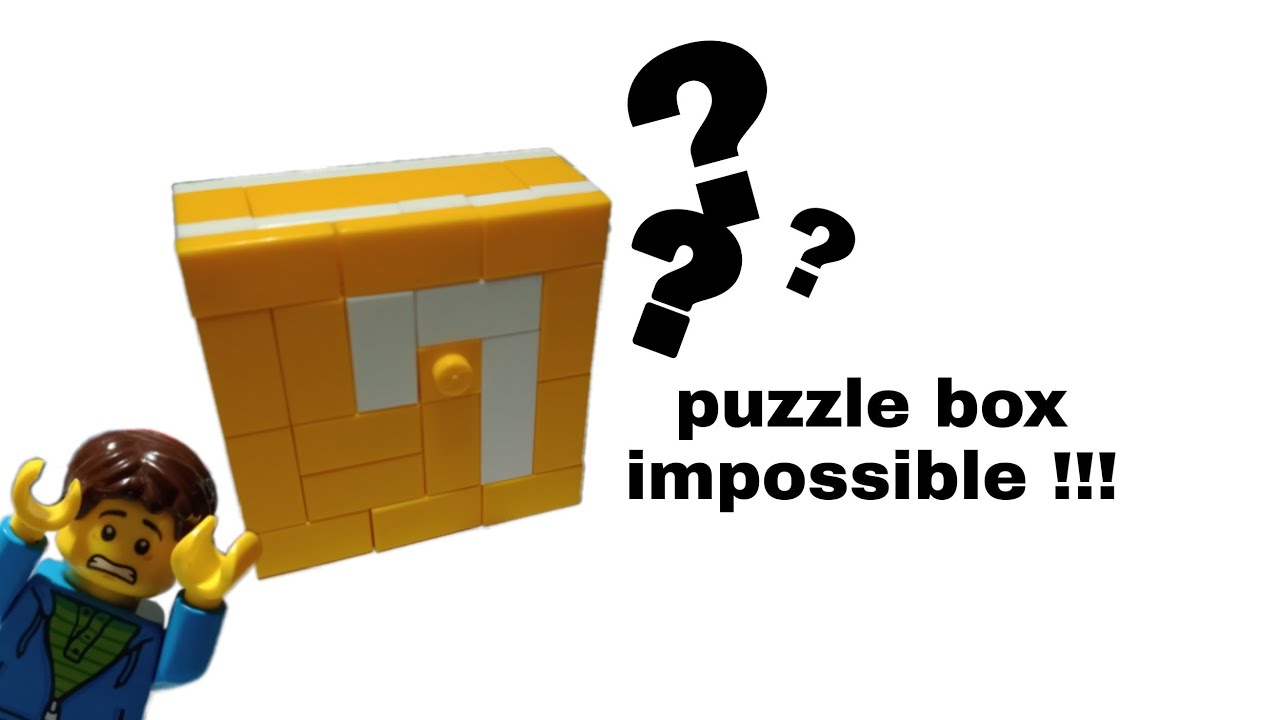 Lego mini puzzle box tuto