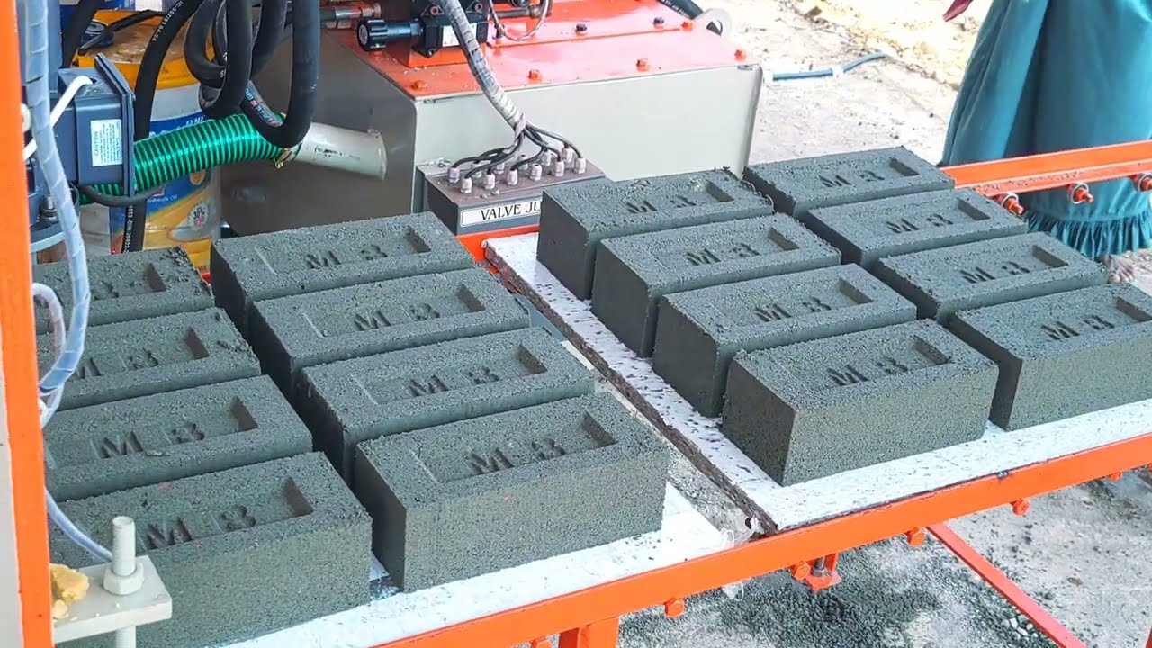 Automatic Fly Ash Brick Plant, Automatic Fly Ash Brick Making Machine Started In Gujarat / ENDEAVOUR