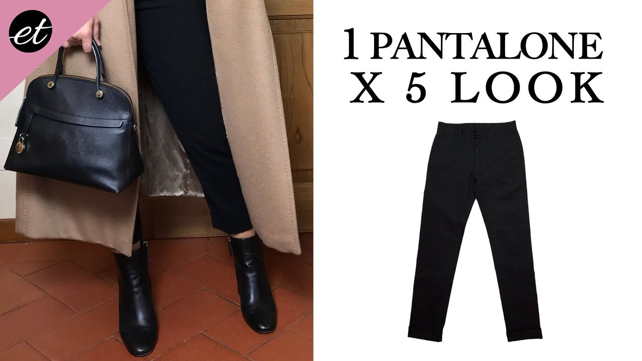 PANTALONI NERI: come abbinarli in 5 look originali e cool