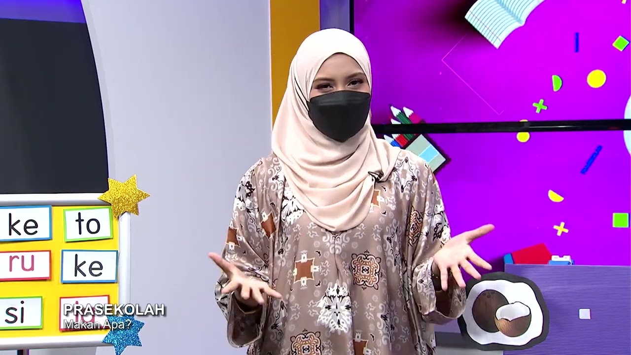 DidikTV  Prasekolah Ep 1 Makan Apa