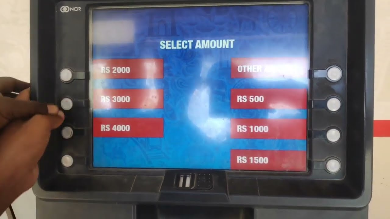 How to cash withdrawal in India 1 ATM, atm machine se paise kaise nikale