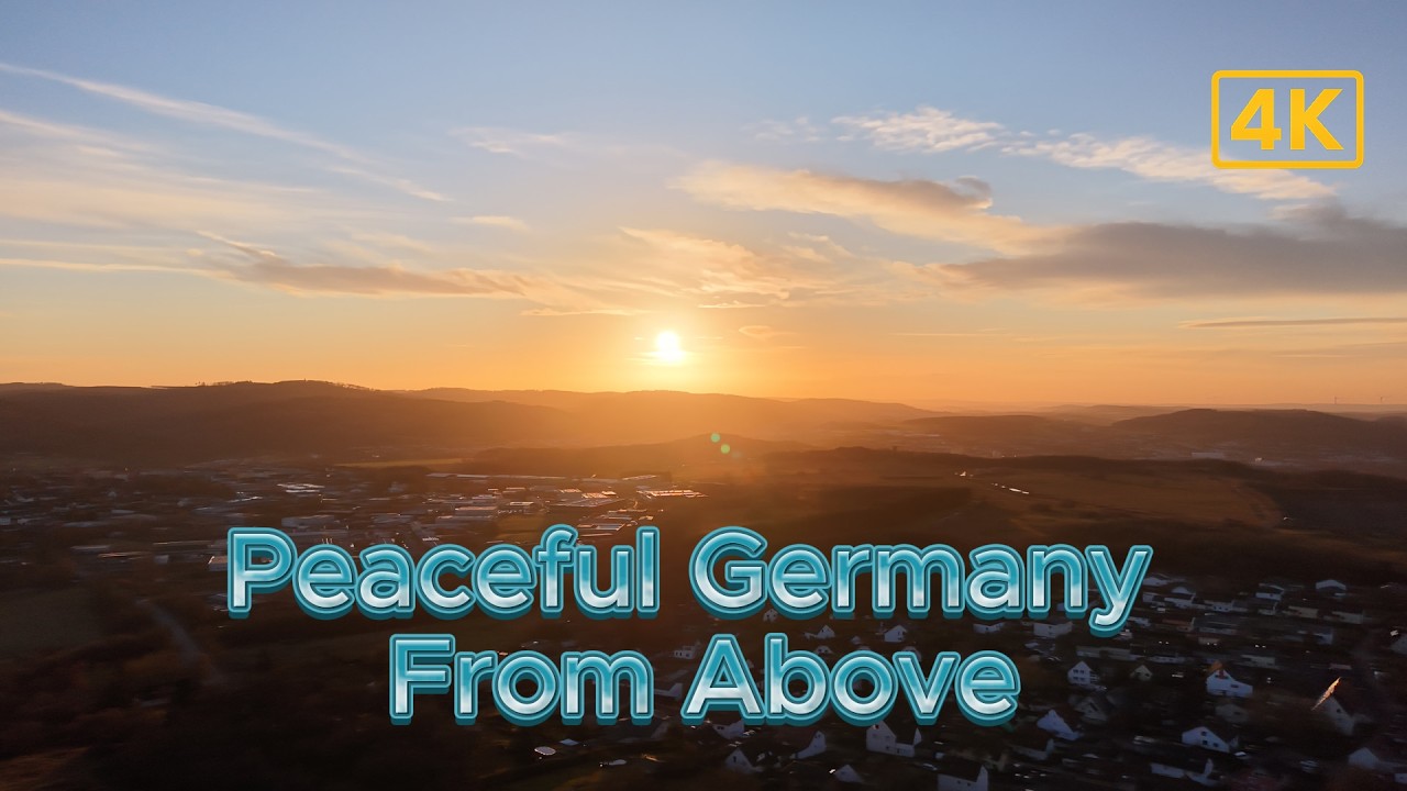Peaceful Germany From Above | Iserlohn Kesbern Aerial Views – Calm Sauerland Drone Film