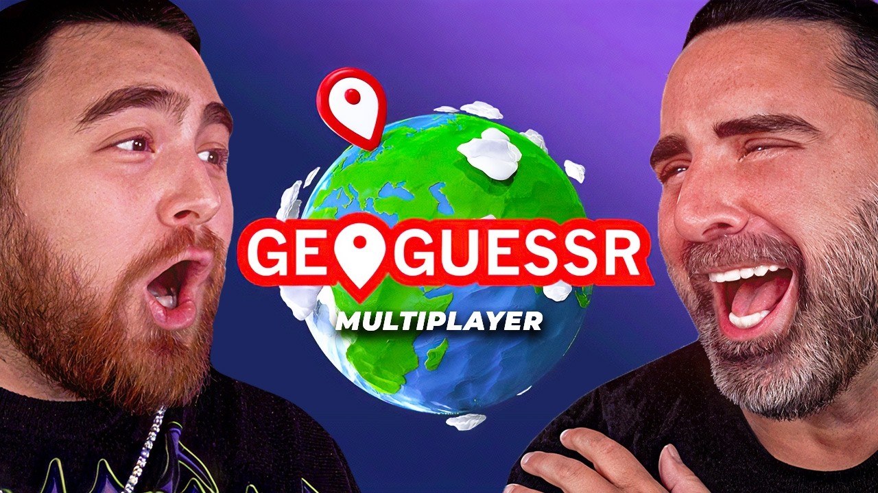 LosPollosTV and Dad play GeoGuessr Multiplayer for the first time!