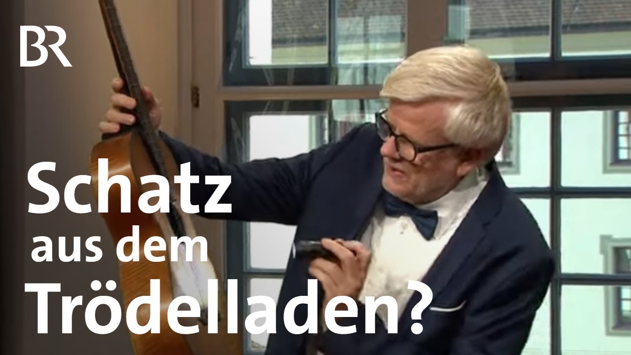 Rettung in letzter Sekunde: Biedermeier-Gitarre | Trödelladen | Kunst + Krempel | BR
