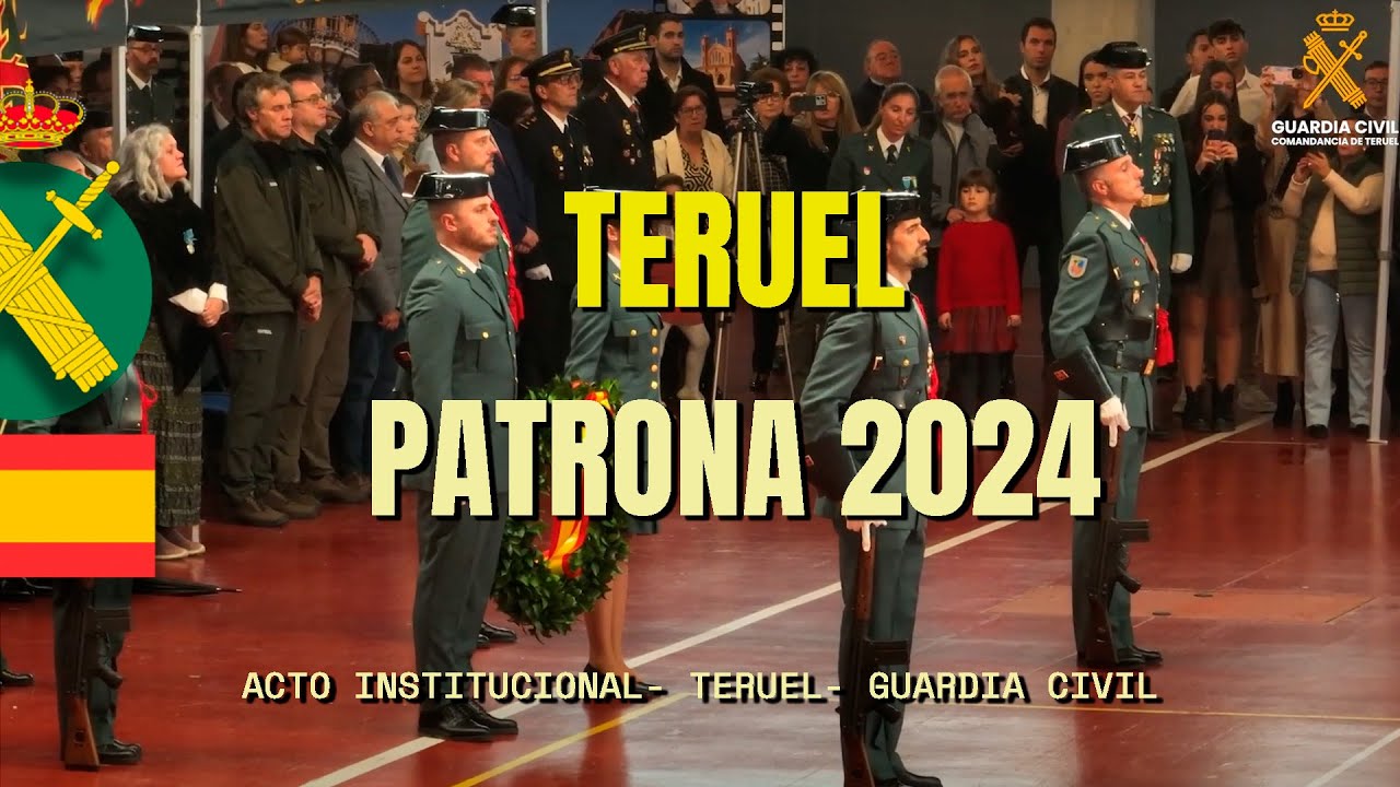 Patrona 2024 en la Comandancia de Teruel