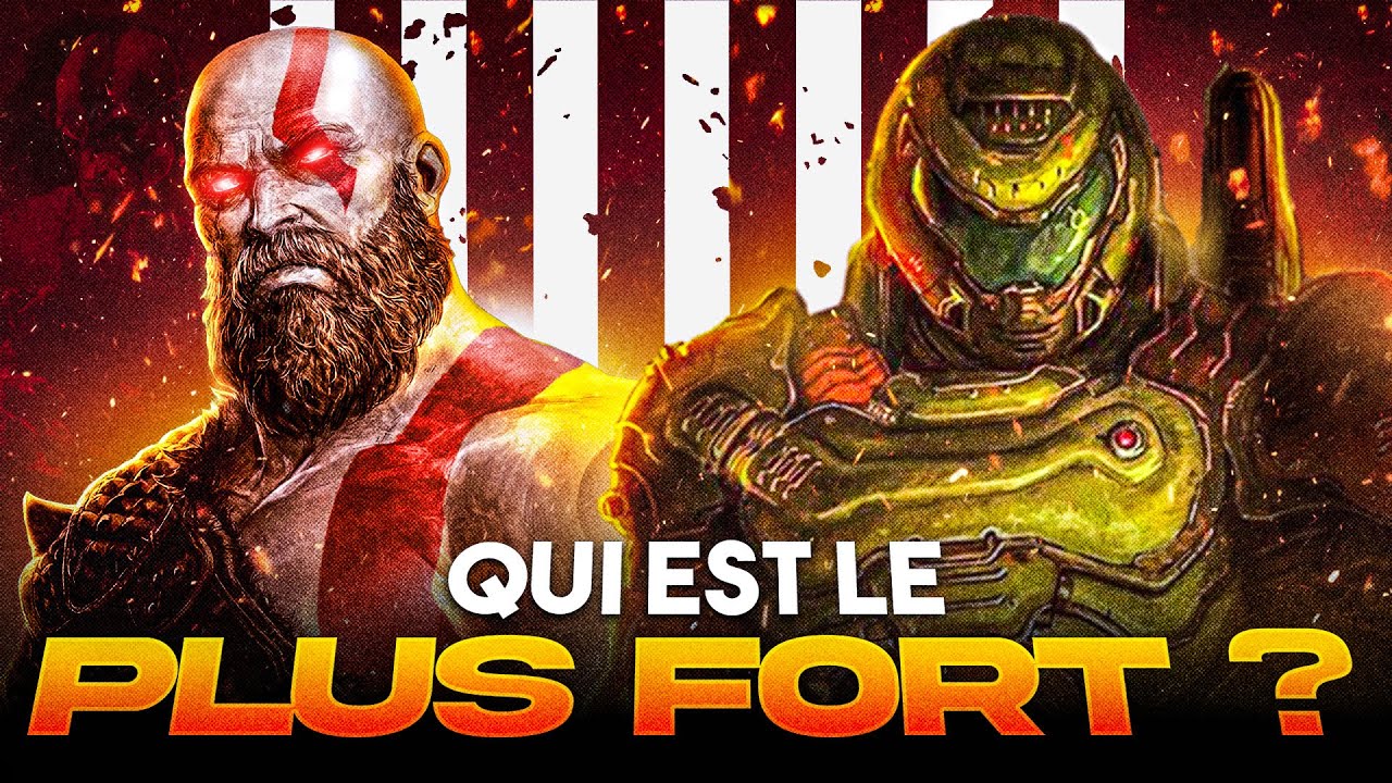 KRATOS vs Le DOOM SLAYER : Qui est le PLUS FORT ?