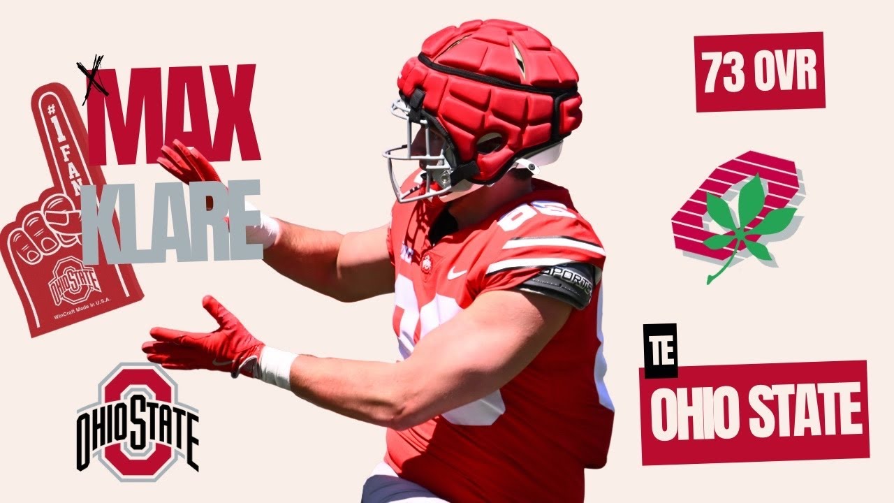 TE Max Klare Madden 26 Creation