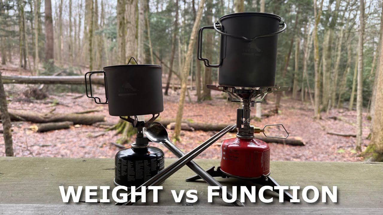 Two Backpacking Stove Setups   Ultralight vs Real Cooking