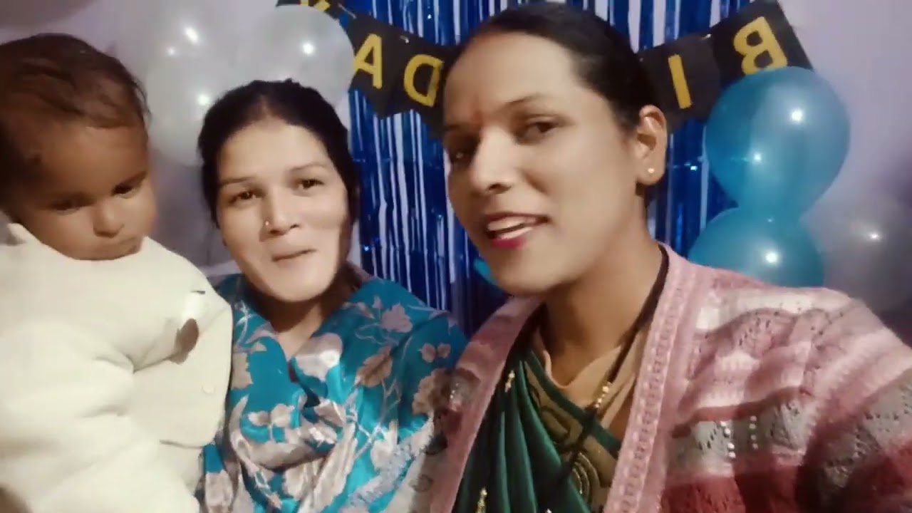 मेरे धुव्र का पहला जन्मदिन और बारिश ने कर दिया सारा काम खराब