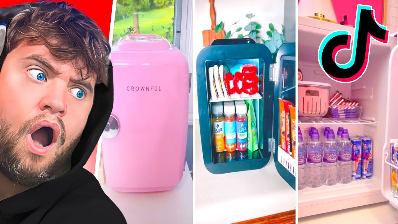 Satisfying Mini Fridge Restock ASMR TikToks