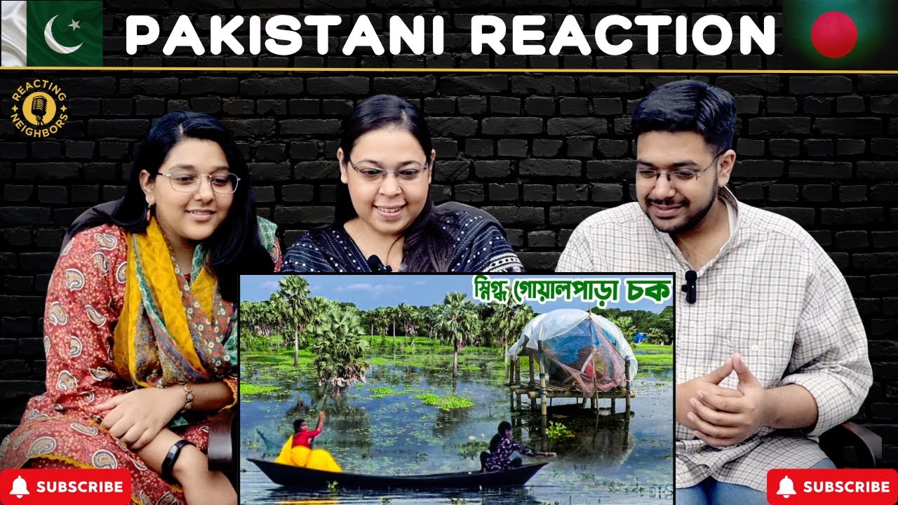 BEAUTIFUL VILLAGE LIFE of Goalpara Chak Beel - Faridpur, Bangladesh | Reaction!