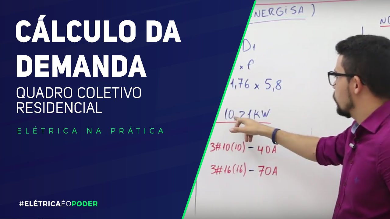 CÁLCULO DA DEMANDA | QUADRO COLETIVO RESIDENCIAL | WORLD ELÉTRICA