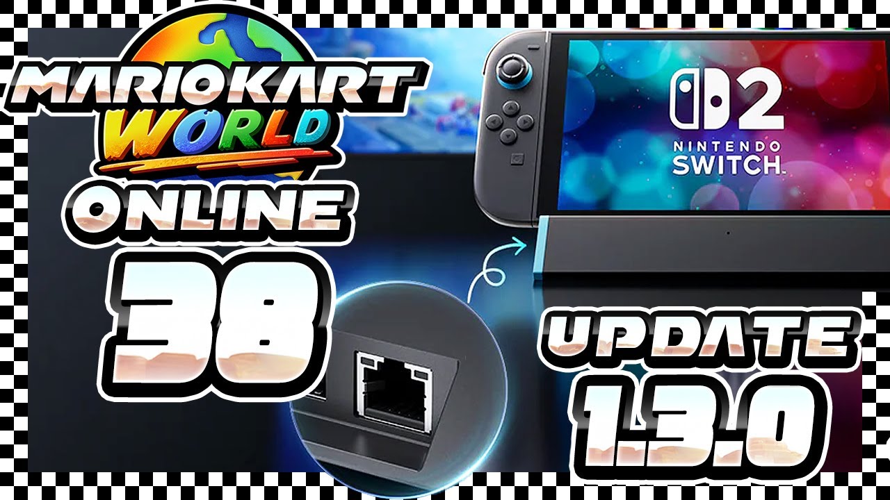 MARIO KART WORLD ONLINE # 38 🏁 Neues Switch 2-Dock & Update 1.3.0
