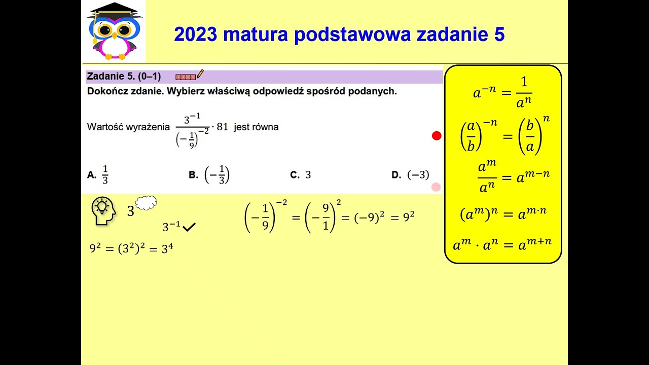 05 PP POP 2023 Matura matematyka poziom podstawowy, termin poprawkowy, sierpień. Zadanie 5