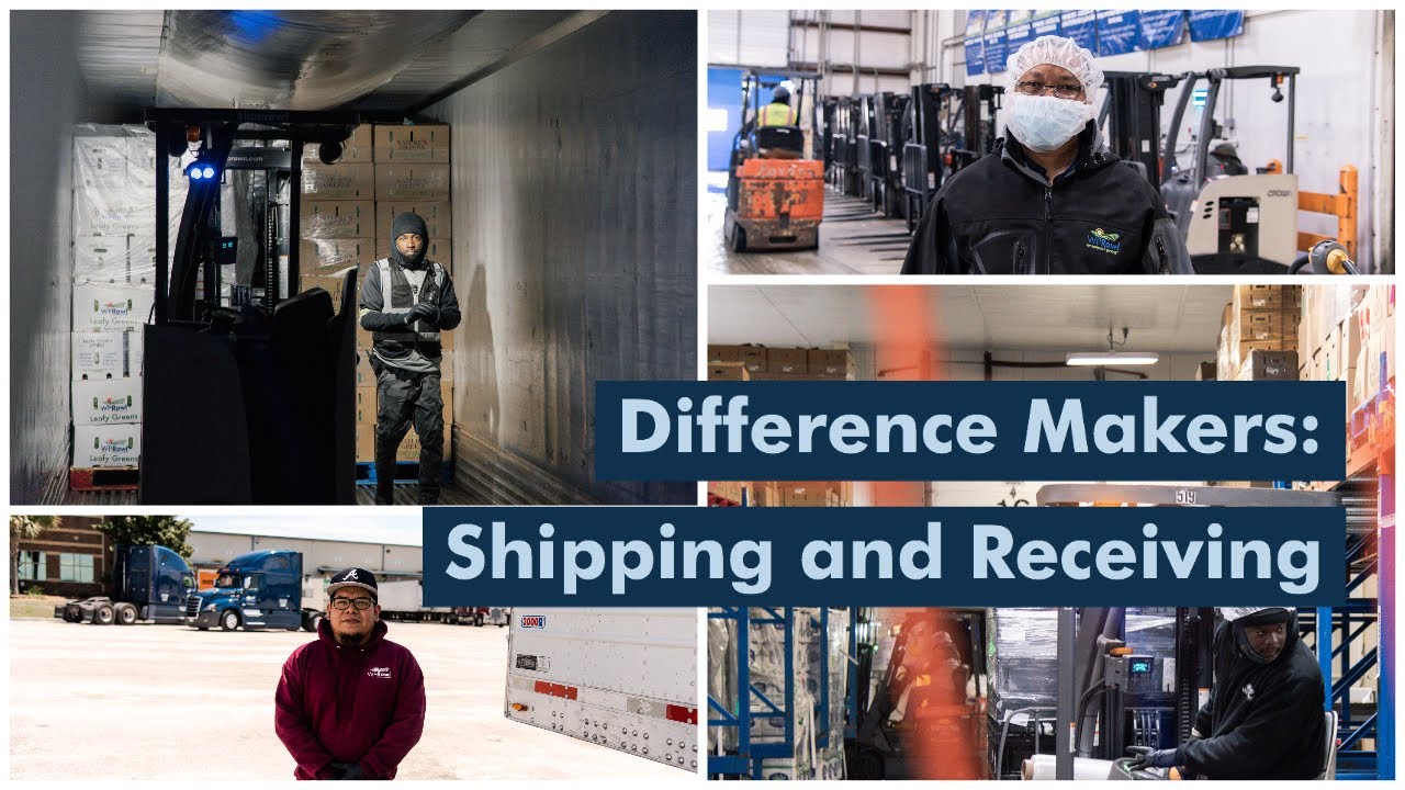 Warehouse: Shipping and Receiving Teams || Difference Makers || WP Rawl