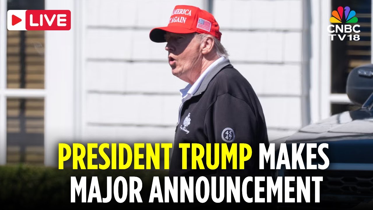 White House LIVE: President Trump Makes Major Announcement from the Oval Office |Space Command |N18G