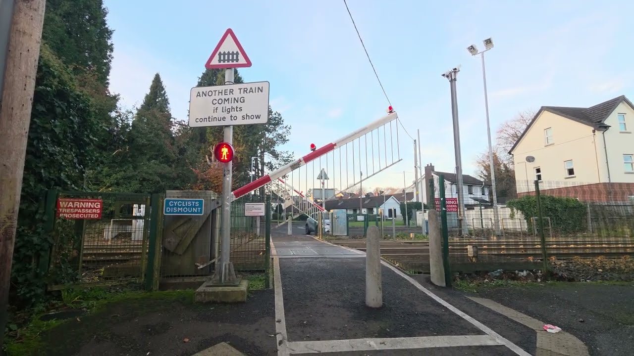 Meeting House Lane Level Crossing, Dunmurry | 25th November 2025