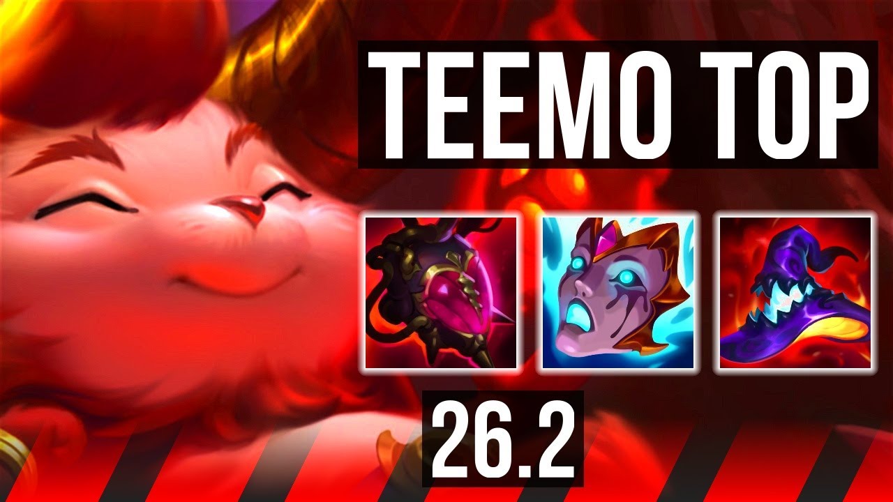 TEEMO vs KAYLE (TOP) | Electrocute, 56K damage | EUW Master | 26.2