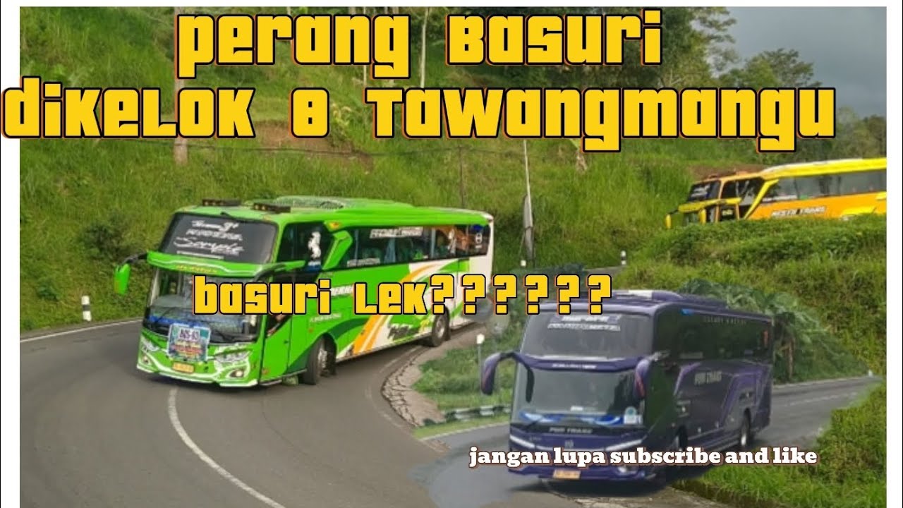 Basuri lek?????perang Basuri cortas dikelok 8 Tawangmangu 