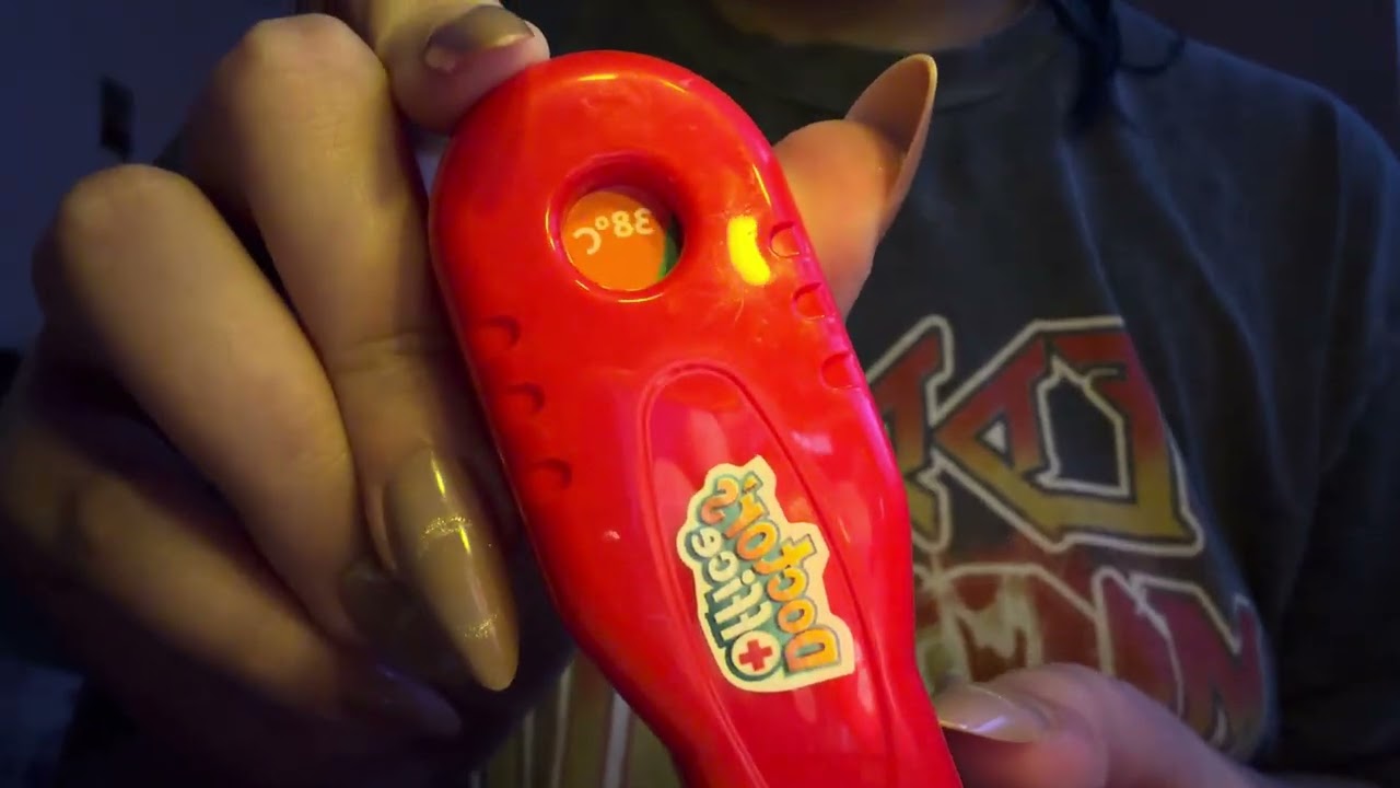 quick asmr medical checkup
