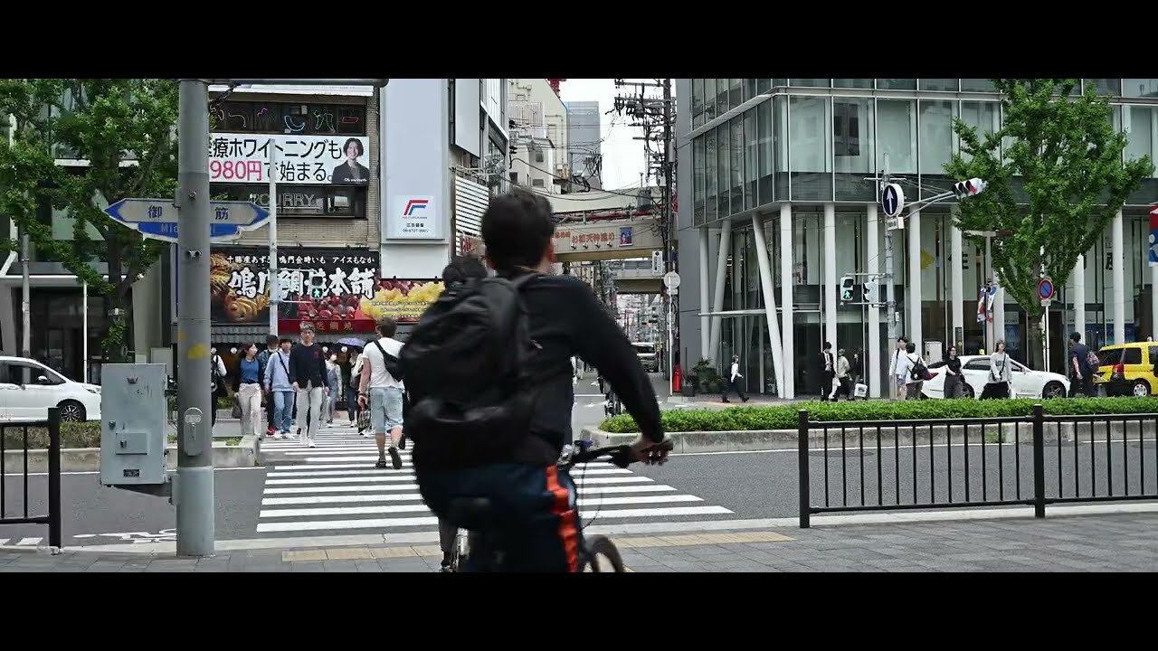 大阪駅からバラ園へ