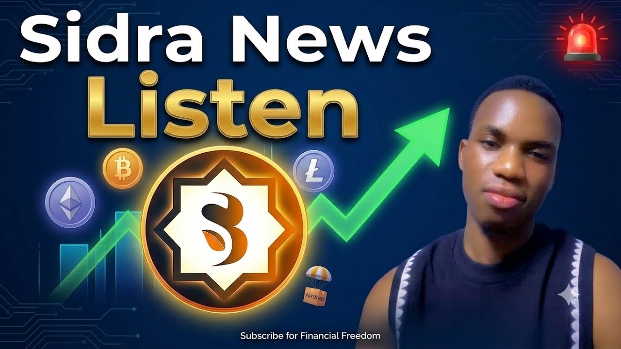 Sidra Bank News: Listen Now for Airdrop Details! #sidra