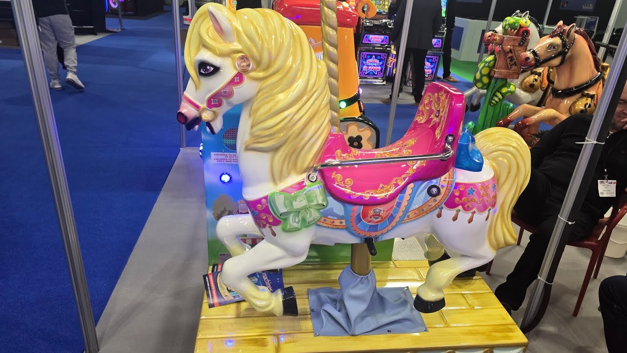 Cogan Vienna Cogan Horse (Cogan Horse Remastered) Coin Opareted Kiddie ride